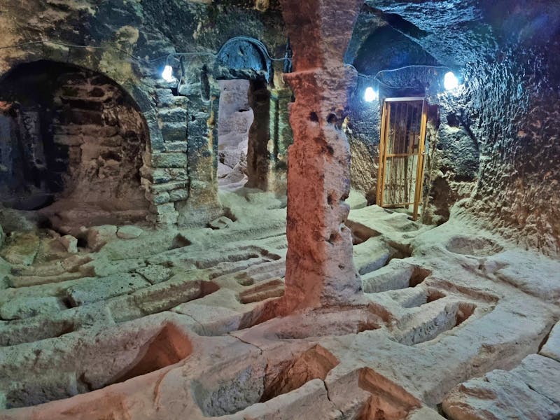 Unterirdische Höhlenstadt Saratli in Kappadokien  - ©Katrin Deutschbein - Eberhardt TRAVEL