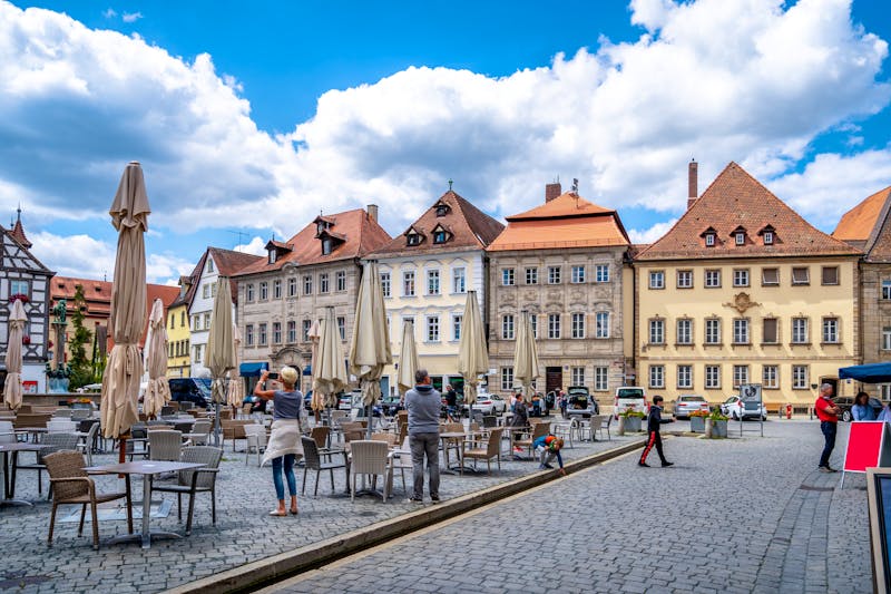 Platz am Rathaus in ForchheimDeutschland  - ©Sina Ettmer - stock.adobe.com