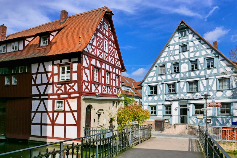 Fachwerkhäuser im fränkischen Forchheim - ©Susanne - stock.adobe.com