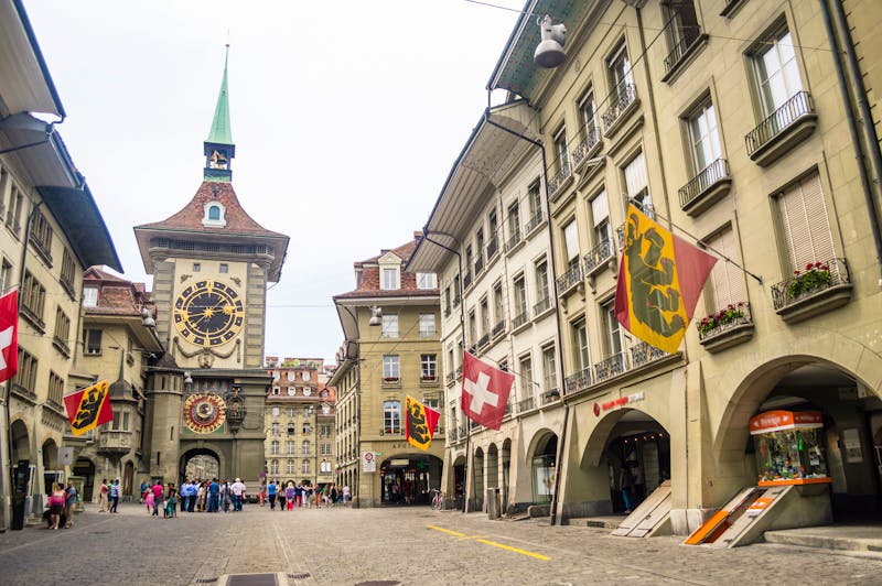 Kramgasse mit dem Zeitglockenturm in Bern, Schweiz - ©andrii_lutsyk - stock.adobe.com
