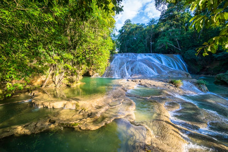 Wasserfall Roberto Barrios in den Bergen von Chiapas  - ©Marek - stock.adobe.com
