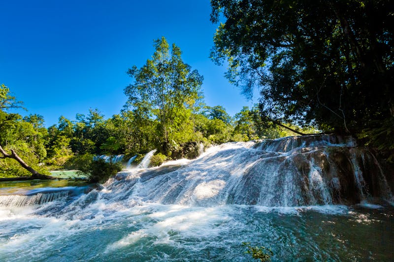 Wasserfall Roberto Barrios in den Bergen von Chiapas  - ©sitriel - stock.adobe.com