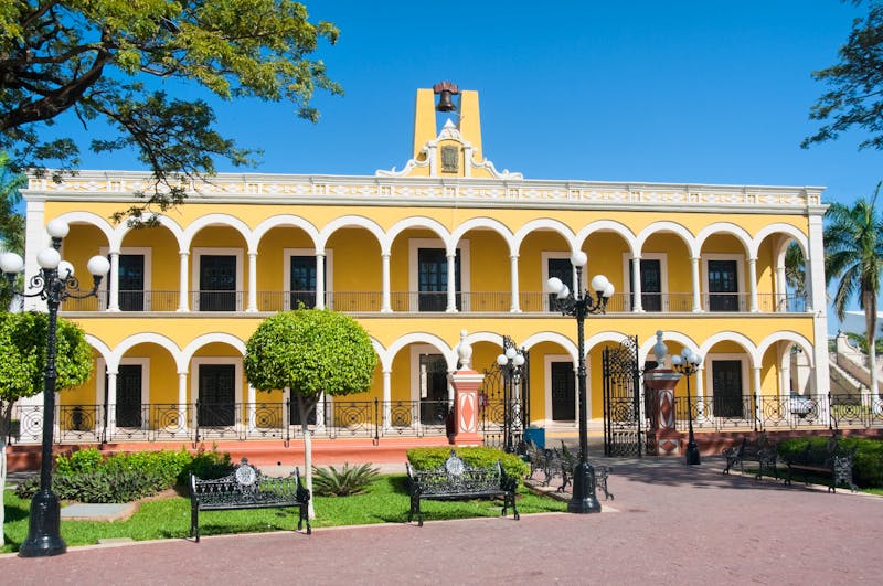 Kolonial-Architektur in Campeche - Bibliothek - ©Noradoa - stock.adobe.com