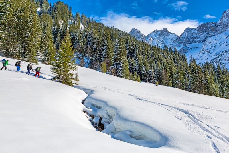 Winterwandern bei Baad im Kleinwalsertal - ©Dozey - stock.adobe.com