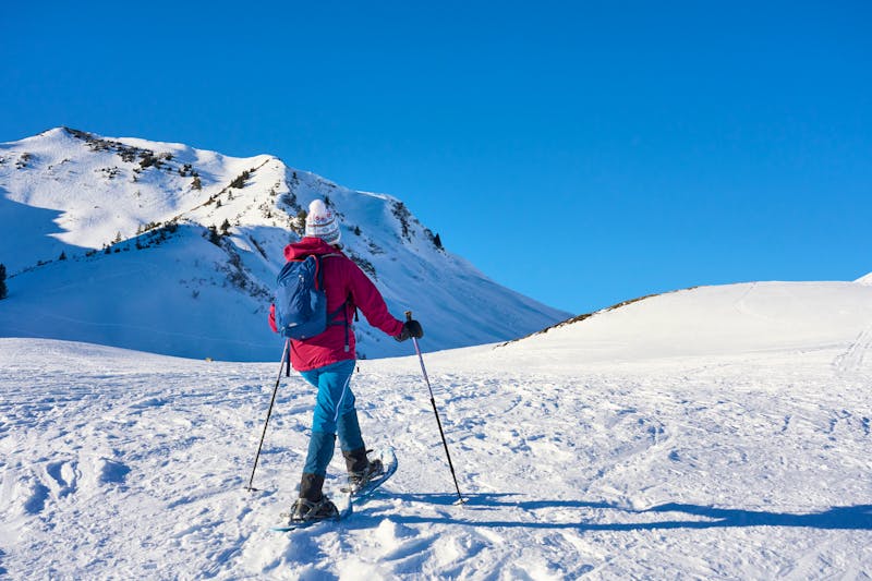 Schneeschuhwanderung im Kleinwalsertal - Österreich - ©Uwe - stock.adobe.com