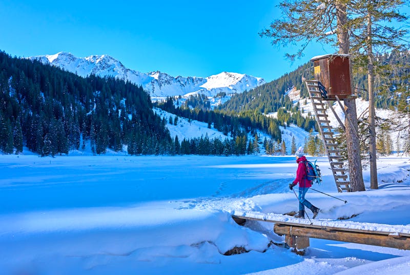 Winterwandern im Kleinwalsertal - ©Uwe - stock.adobe.com