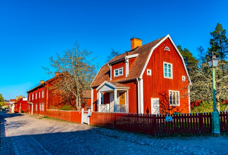 Traditionelle Holzhäuser in der Altstadt von Linköping - ©dudlajzov - stock.adobe.com
