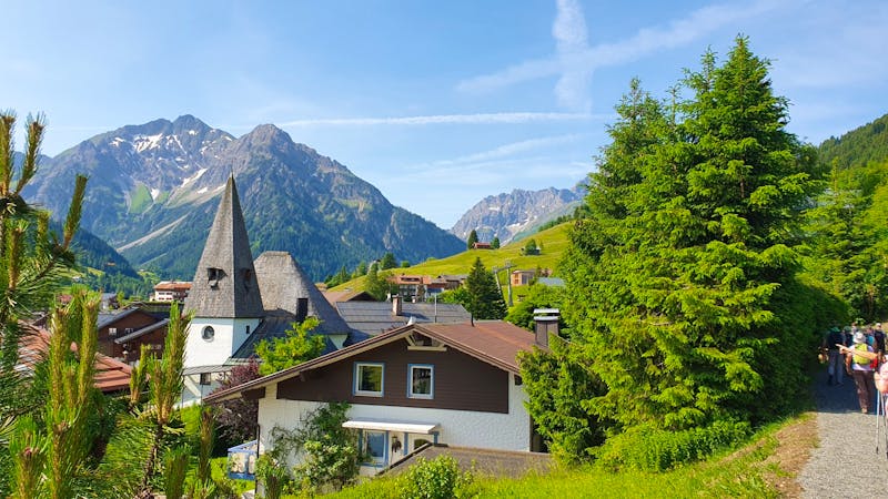 Wanderung nach Hirschegg - ©Ria Heilmann - Eberhardt TRAVEL