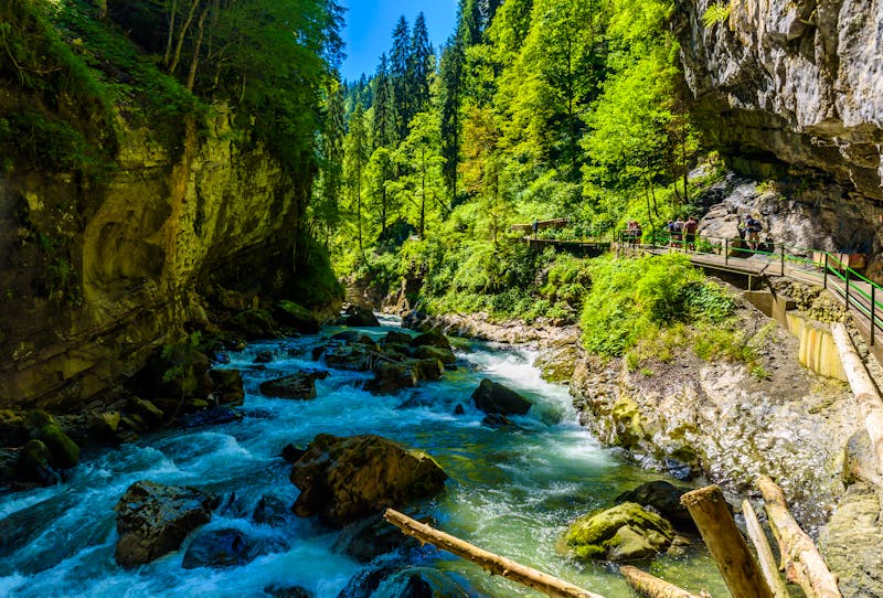 Breitachklamm - ©Simon Dannhauer - stock.adobe.com