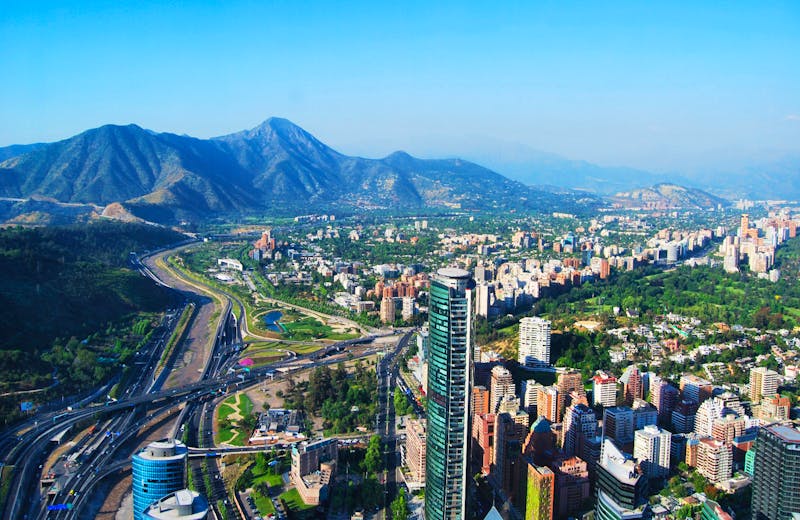 Blick vom Sky Costanera auf Santiago de Chile - ©Eric Richter - Eberhardt TRAVEL