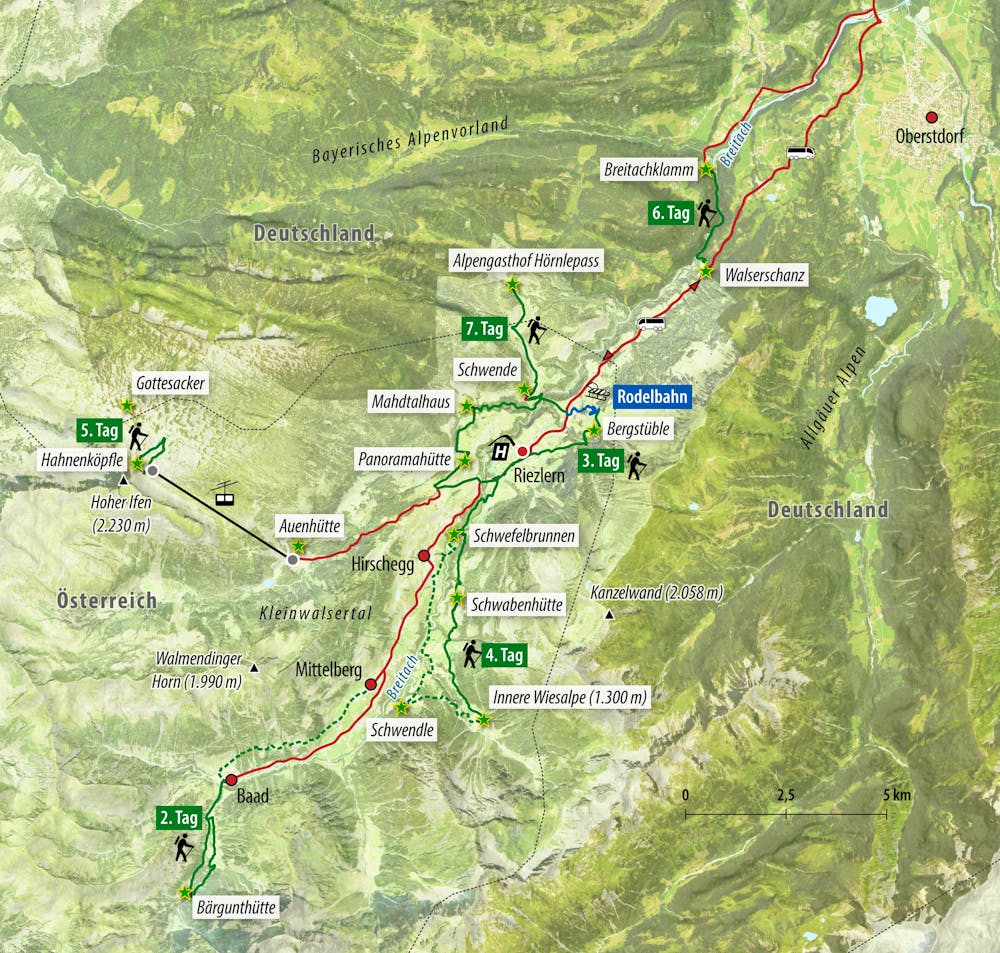 Reisekarte – © Eberhardt TRAVEL
