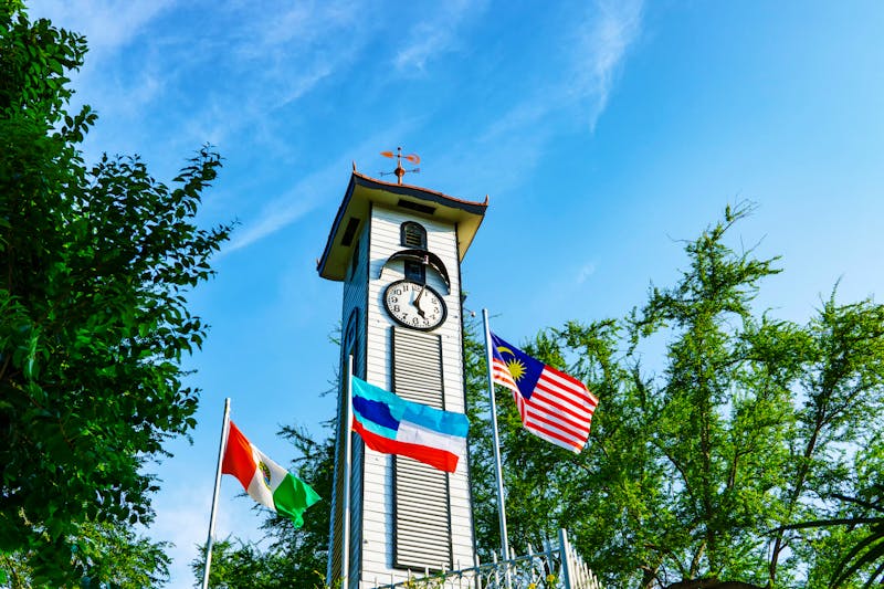 Atkinson Clock Tower in Kota Kinabalu - Malaysia, Borneo  - ©cn0ra - stock.adobe.com