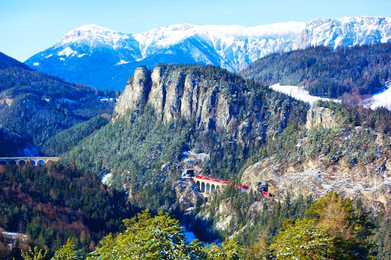 Semmeringbahn in Niederösterreich – © Anton - stock.adobe.com