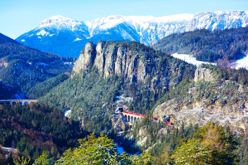 Semmeringbahn in Niederösterreich - ©Anton - stock.adobe.com