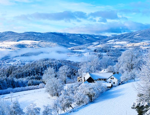 Winterlandschaft in Niederösterreich – © cagala - stock.adobe.com
