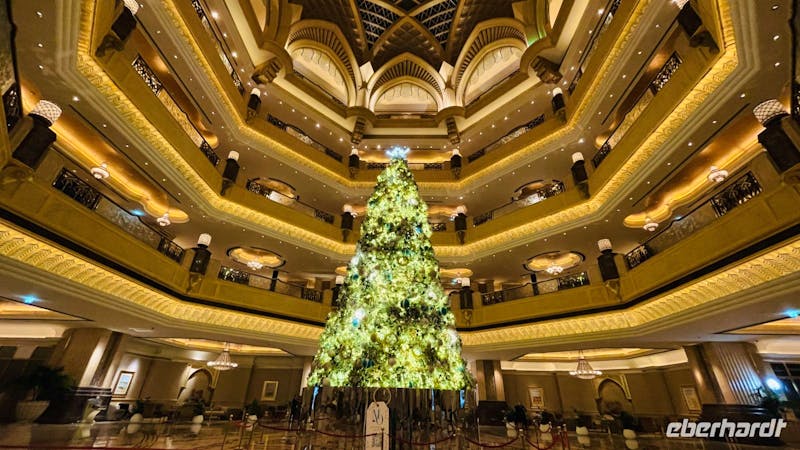 Abu Dhabi - Silvesterfeier im Emirates Palace - ©Reisebericht EHT
