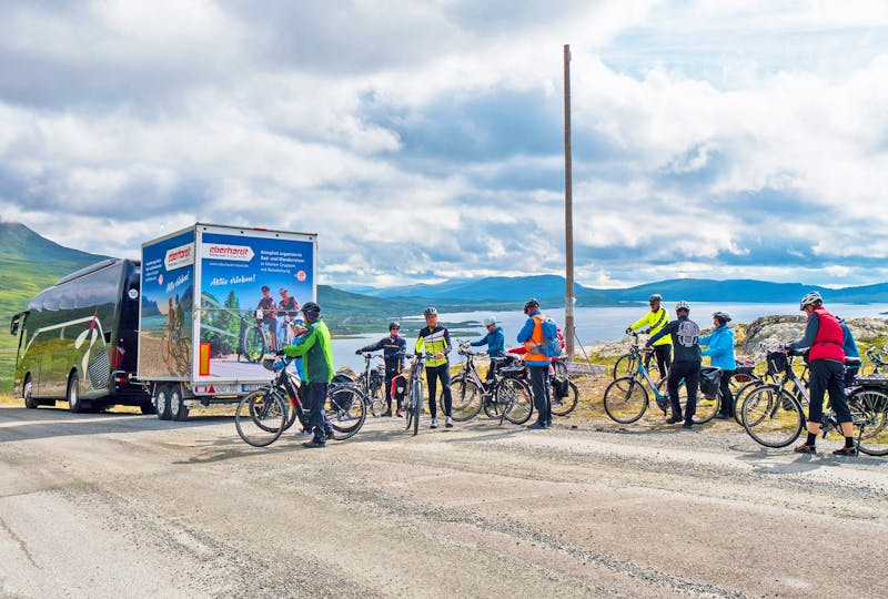 Beginn der Radtour auf dem Mjølkevegen in der Region Valdres - ©Anna Stiebing - Eberhardt TRAVEL