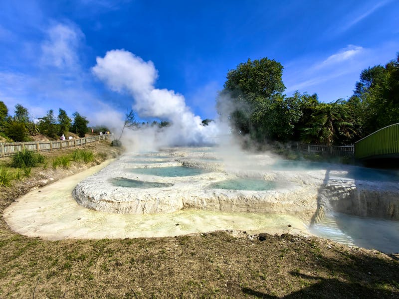 Wairakei Terrassen bei Taupo - Neuseeland - ©Simone Willner - Eberhardt TRAVEL