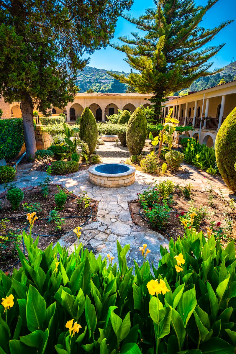 Klostergarten im Kloster Agios Neophytos - Zypern  - ©Evgeni - stock.adobe.com