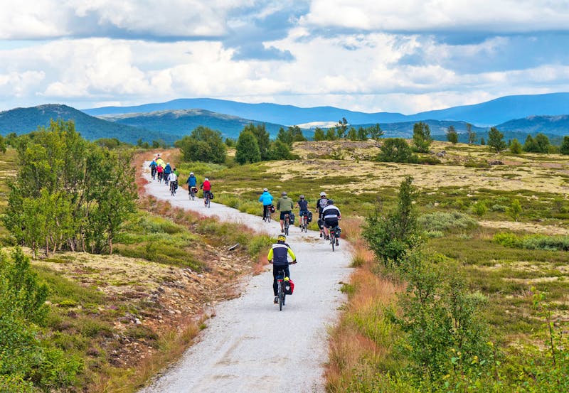 Fahrradtour auf dem Tour de Dovre mit dem E-Bike - ©Anna Stiebing - Eberhardt TRAVEL