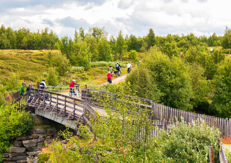 Fahrradtour auf dem Tour de Dovre mit dem E-Bike - ©Anna Stiebing - Eberhardt TRAVEL