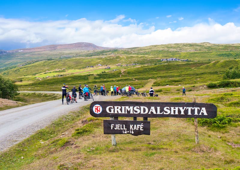 Auf dem Radweg zur Grimsdalshütte - ©Anna Stiebing - Eberhardt TRAVEL