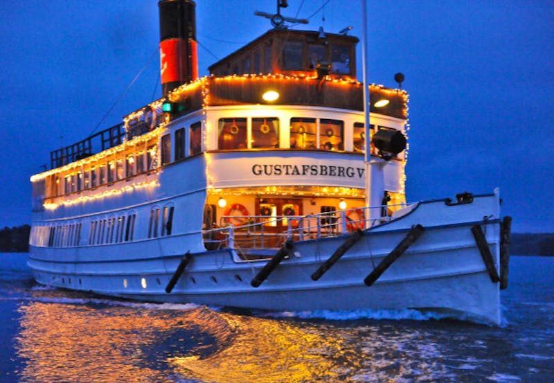 MS Gustafsbergvii im Winter in Stockholm - Stromma Stockholm - ©Stromma Stockholm