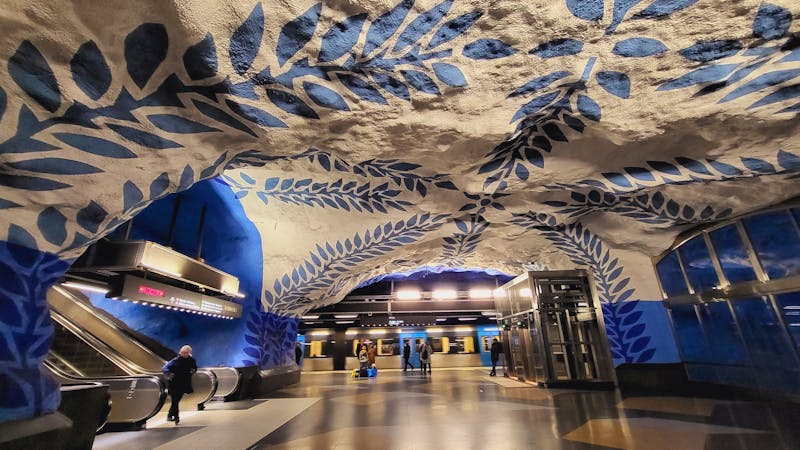 Metrostation T-Centralen in Stockholm - ©Franziska Bergmann - Eberhardt TRAVEL 