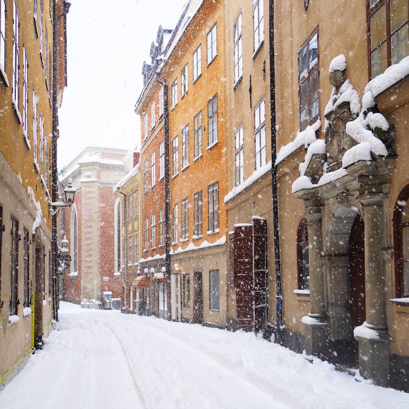 Stockholms Altstadt Gamla Stan im Winter  - ©Visit Stockholm