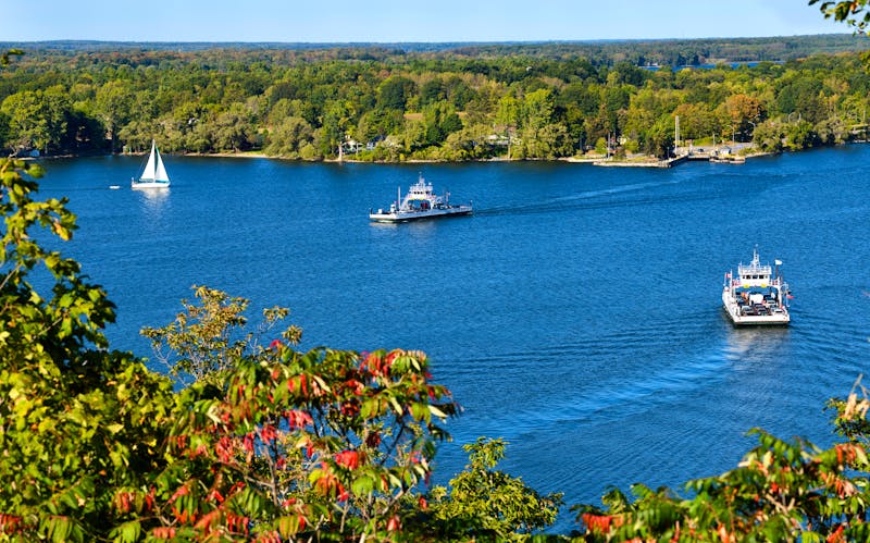 Fähren zwischen Glenora und Adolphustown - Prince Edward County in Ontario - ©Reimar Gaertner - stock.adobe.com