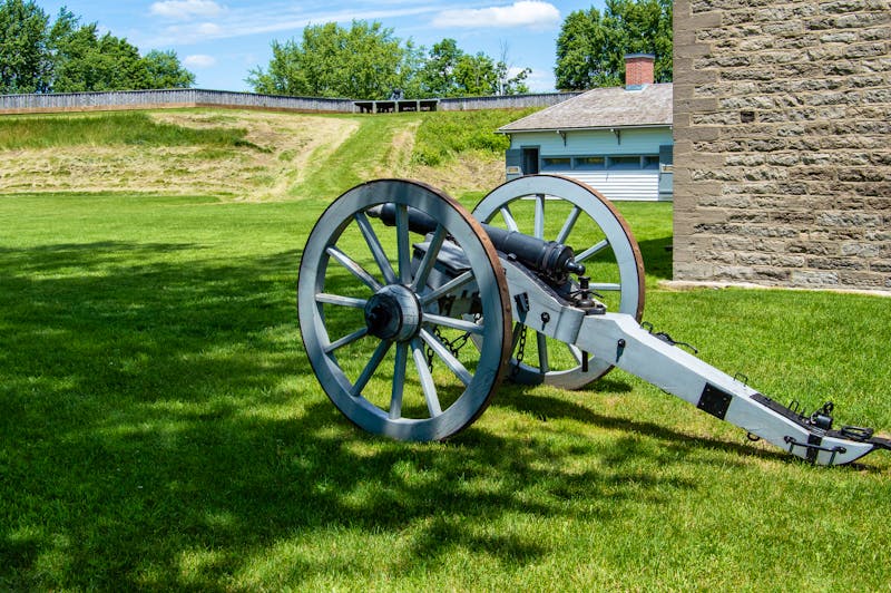 Kanone im Fort Wellington in Prescott - Ontario  - ©George - stock.adobe.com