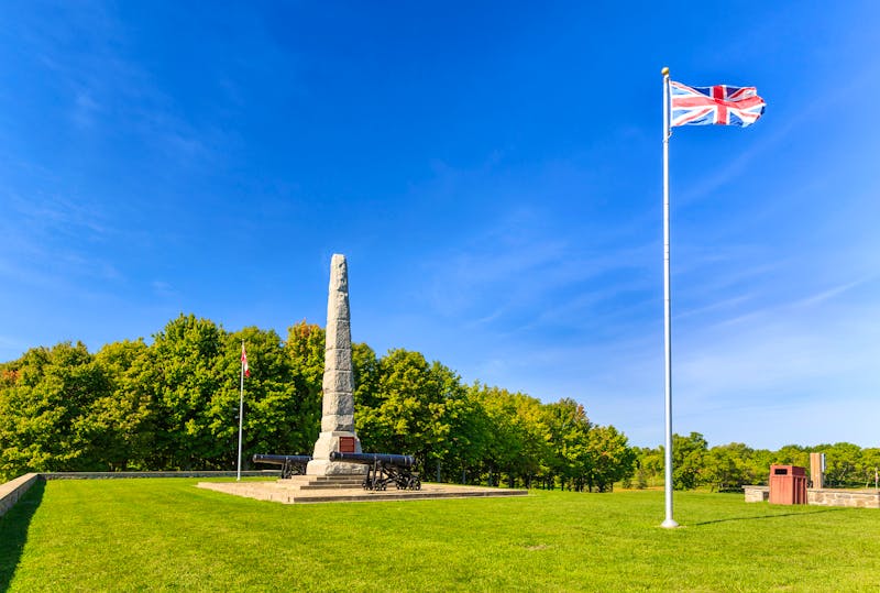 Denkmal an die Schlacht bei Cryslers Farm in Morrisburg  - Ontario  - ©Manfred Schmidt - stock.adobe.com