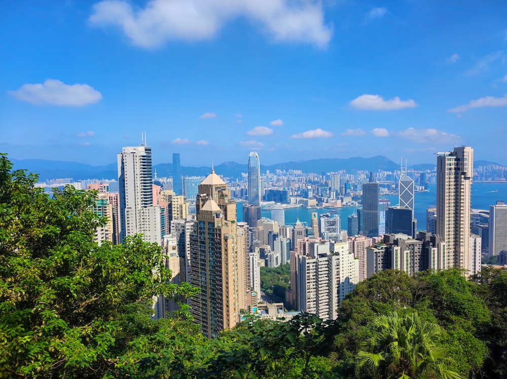Panoramablick von Hongkong vom Victoria Peak – © Sten Bernhardt