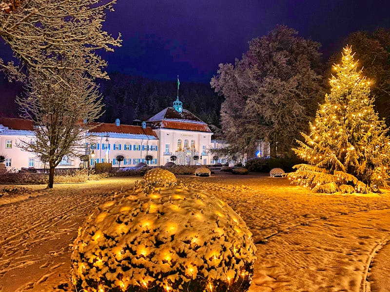 Bad Elster - Albert Bad im Winter – ©AlbertBad Winter 2021 © Cantauw