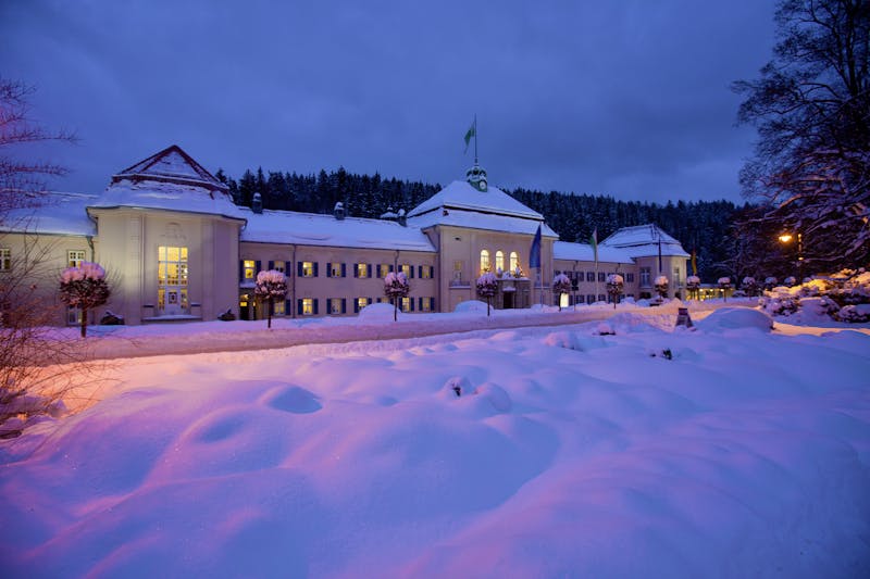 Bad Elster - Albertbad im Winter  – ©Hotel König Albert Bad Elster