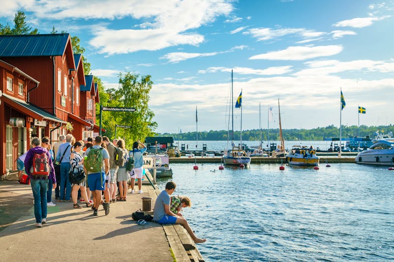 Schäreninsel Fjäderholmarna in Stockholm - ©Anne Sofie Eriksson / mediabank.visitstockholm.com
