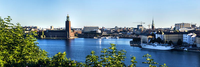 Blick auf das Rathaus in Stockholm - ©Henrik Trygg / mediabank.visitstockholm.com