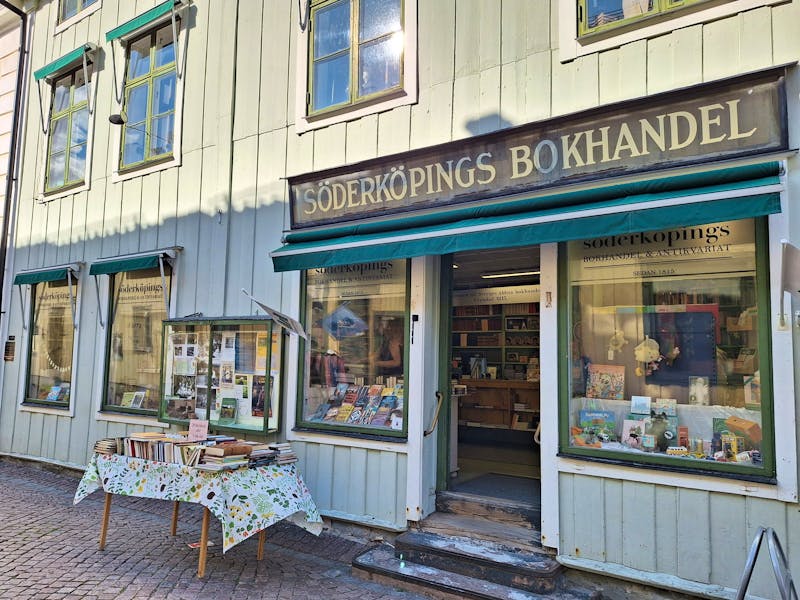 Älteste Buchhandlung Schwedens in Söderköping - ©Heike Jack - Eberhardt TRAVEL