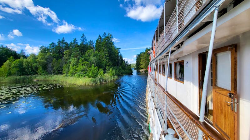 Fahrt auf dem Vikensee - ©Franziska Bergmann (Eberhardt TRAVEL)
