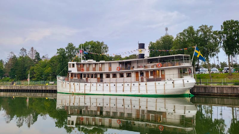 Kreuzfahrt Göta-Kanal - MS Diana in Trollhättan - ©Franziska Bergmann (Eberhardt TRAVEL)