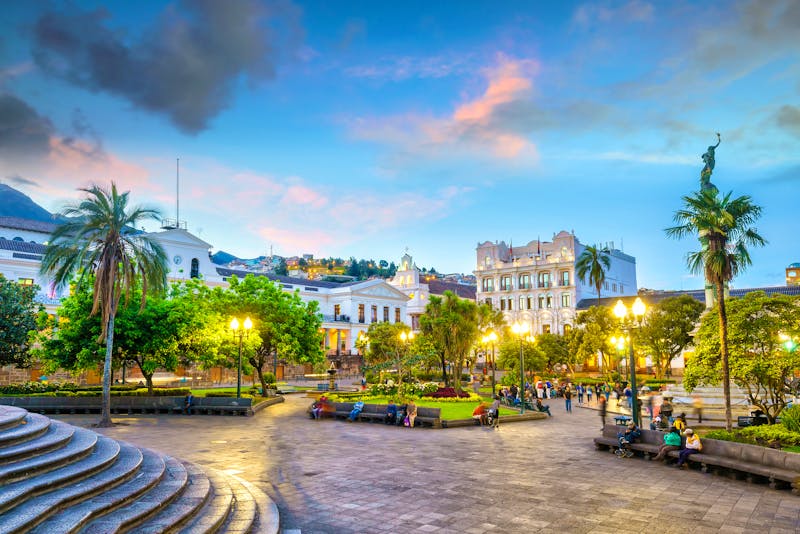 Plaza Grande in der Altstadt von Quito in Ecuador - ©f11photo - stock.adobe.com