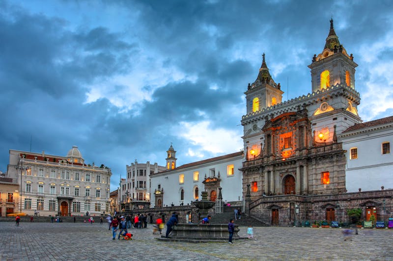 St. Franziskus Kirche und Kloster in Quito, Ecuador - ©Bogdan Lazar - stock.adobe.com