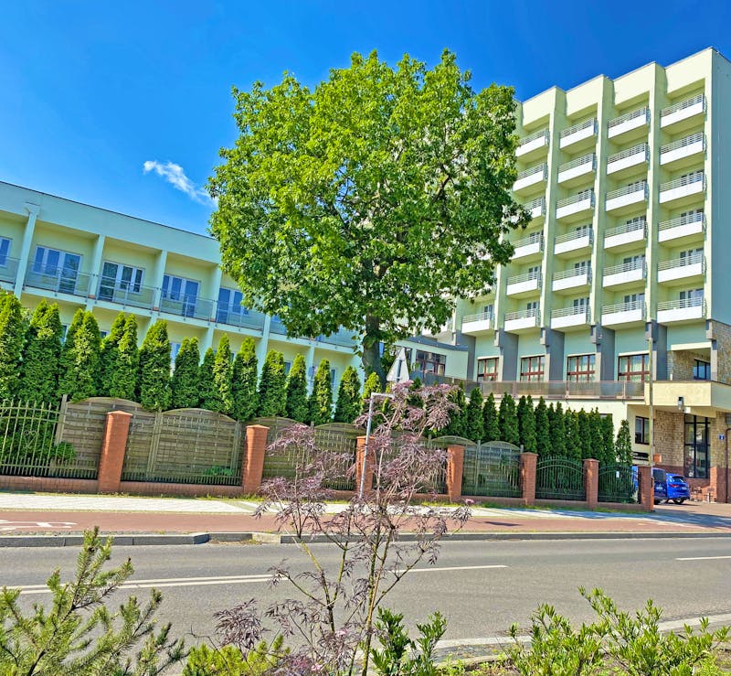 Alga Baltic Resort in Swinemünde - Außenansicht des Hotels – ©Alga Baltic Resort