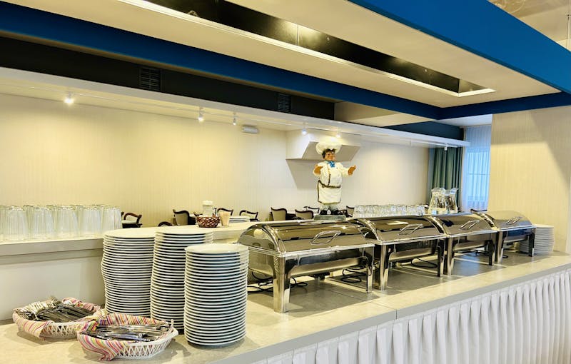 Alga Baltic Resort in Swinemünde - Buffet im Speisesaal – ©Alga Baltic Resort