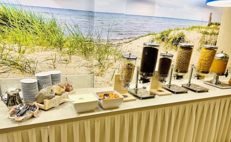 Alga Baltic Resort in Swinemünde - Frühstücksbuffet im Speisesaal – ©Alga Baltic Resort