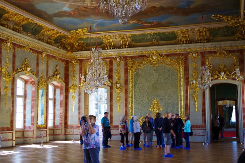Schloss Rundale (Ruhenthal) bei Bauske - Innenbesichtigung des prunkvollen und reich ausgestatteten Barockschlosses - ©Annett Müller (Eberhardt TRAVEL)