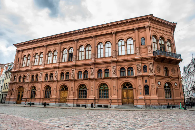 Jugendstil in Riga - Kunst-Museum in der ehemaligen Börse in der Altstadt - &copy;zanna_ - stock.adobe.com