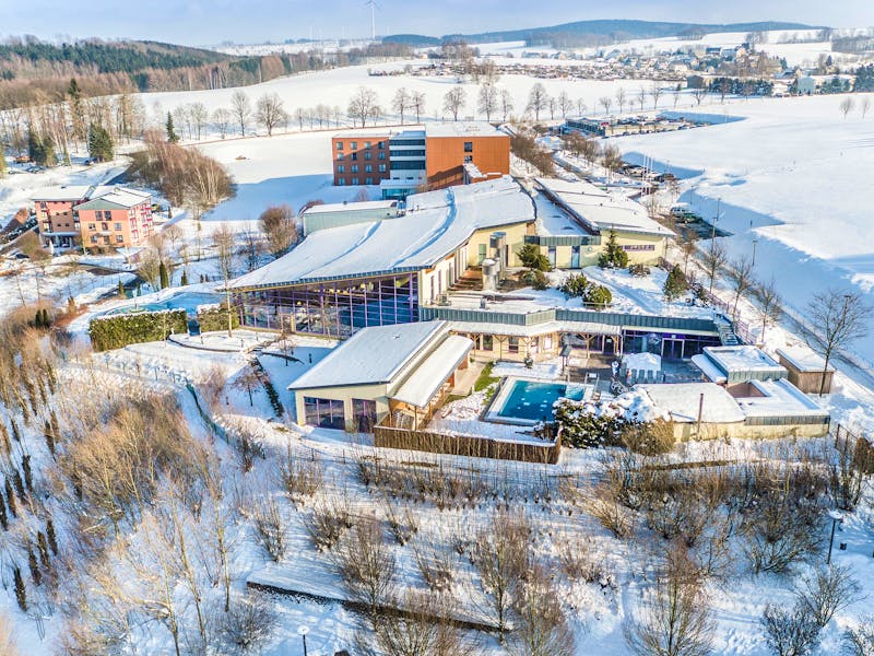 Luftbild Warmbad im Winter – ©Dirk Rückschloß BUR Werbeagentur GmbH