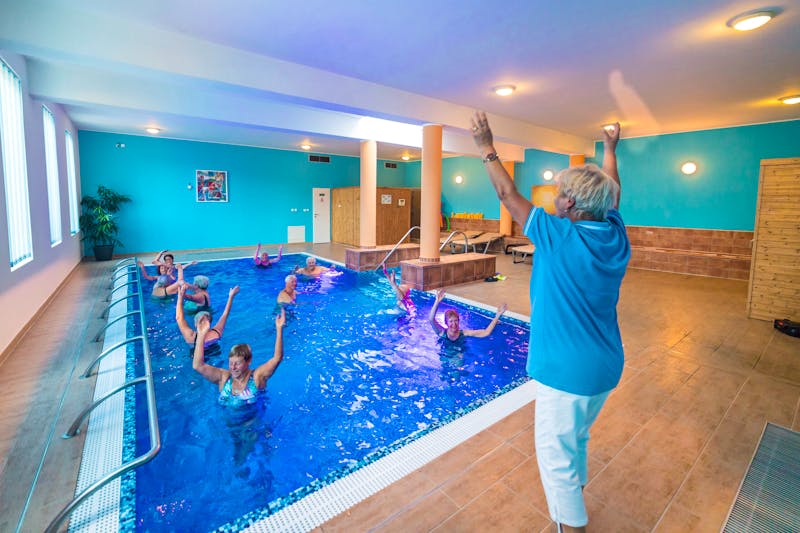 Franzensbad - Spa Hotel Centrum - Wassergymnastik – ©Spa Hotel Centrum Franzensbad - foto PM