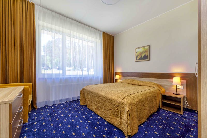 Medical SPA Eglés Birstonas in Birschtannen - Familienzimmer Schlafzimmer – ©Medical SPA Eglés Birstonas